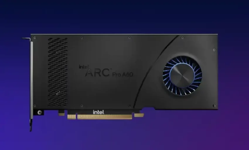 Intel 推出專業顯卡 Arc Pro A60！超輕薄尺寸且售價便宜？